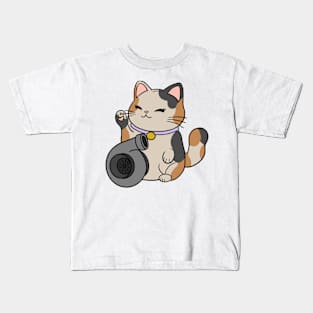 Maneki-Neko Calico Kids T-Shirt